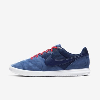 Nike Premier 2 Sala IC - Férfi Focicipő - Kék/Piros/Fehér/Kék